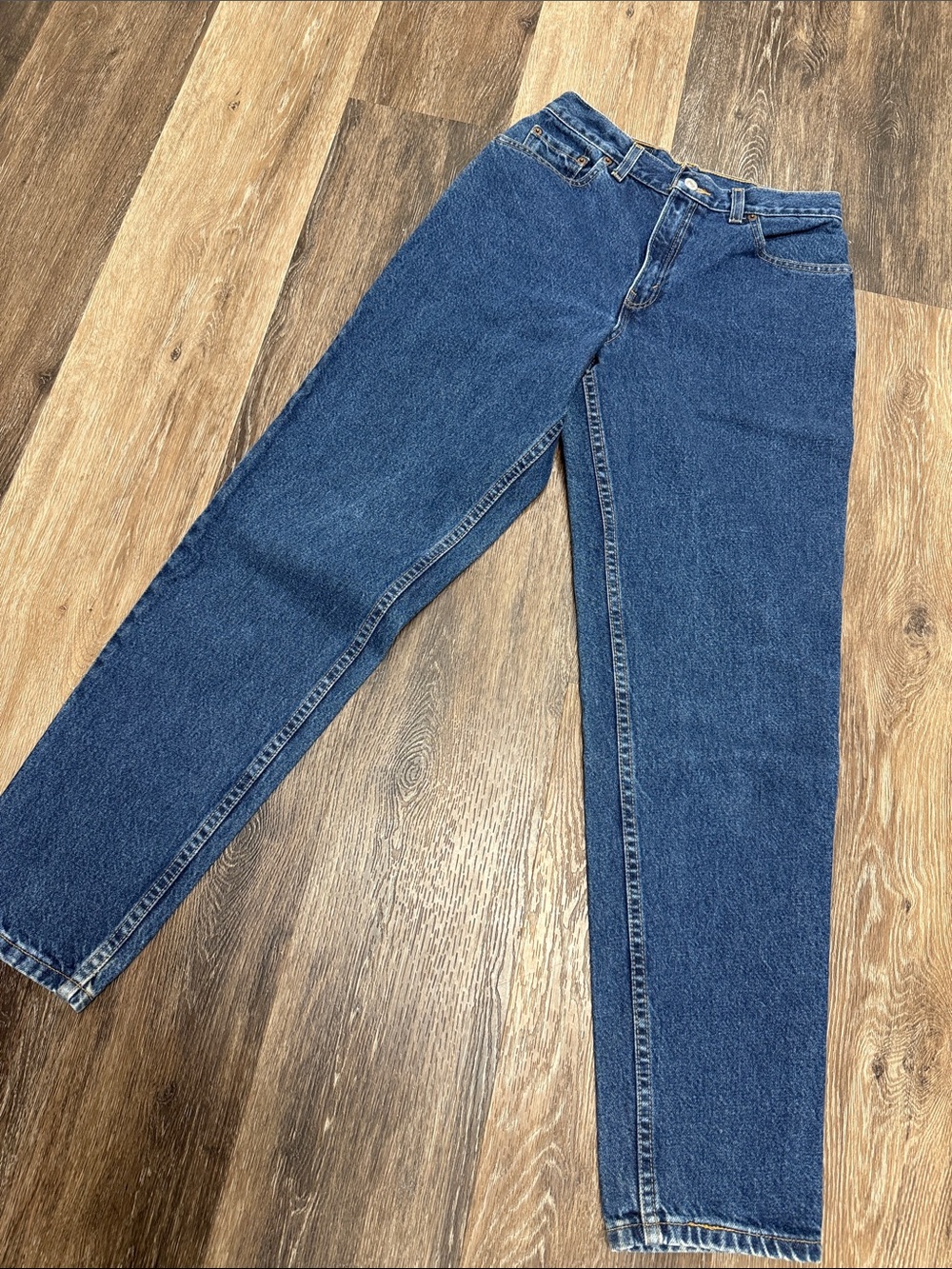 Levi's Women's Blue Straight-Leg Jeans